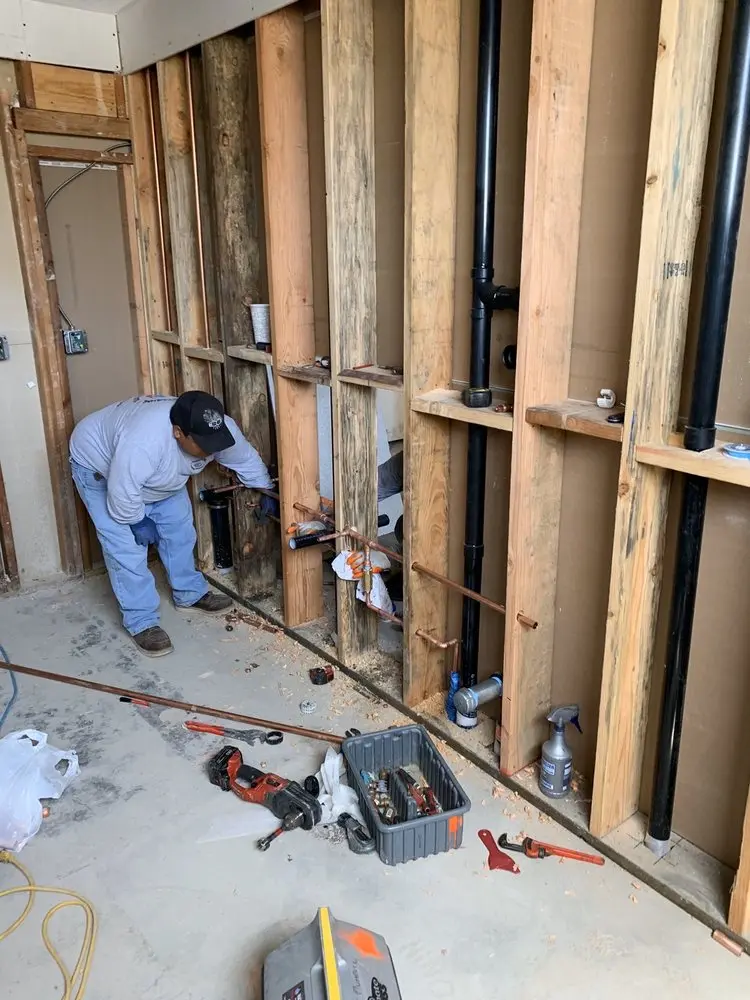 Commercial rough-in plumbing for Commercial Plumbing in Westridge
